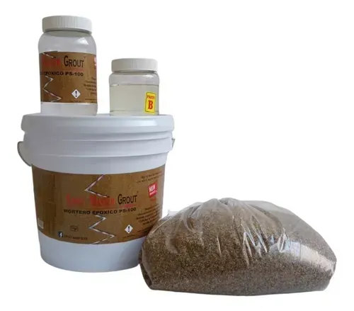 Kit Mortero Epoxico de 4 KG Epoxy Master Grout