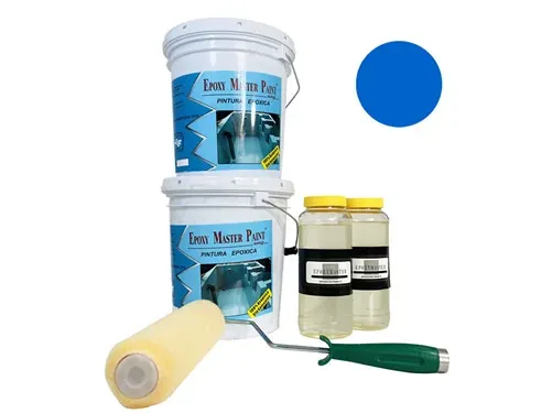 Kit de pintura epoxica 10 KG EpoxyMaster