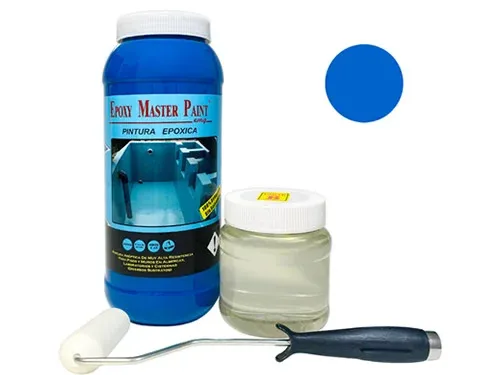 Kit de pintura epoxica de 1 KG EpoxyMaster