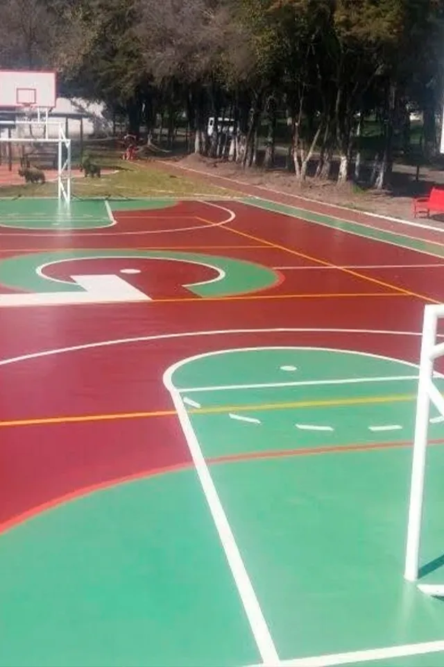 Pintura epoxica para instalciones deportivas